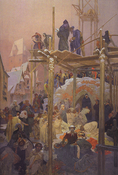 Jan Milic of Kromeriz Alphonse Mucha